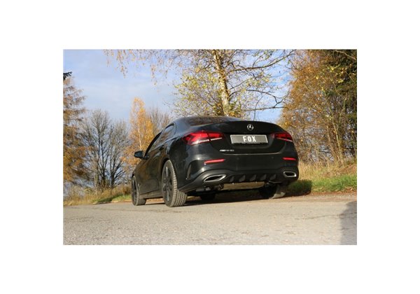 Escape deportivo Fox Mercedes A-Klasse W177/ V177 (desde 2018) A180/ A200 Todos