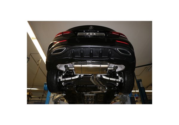 Escape deportivo Fox Mercedes A-Klasse W177/ V177 (desde 2018) A180/ A200 Todos