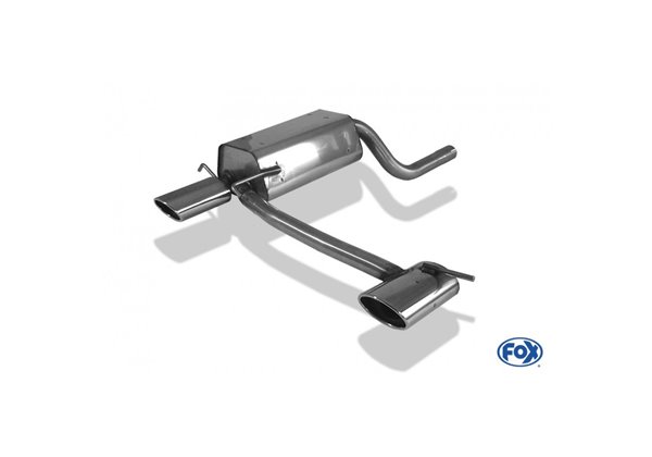 Escape deportivo Fox Mercedes C-Klasse 203 Limousine/ T-Modell Todos