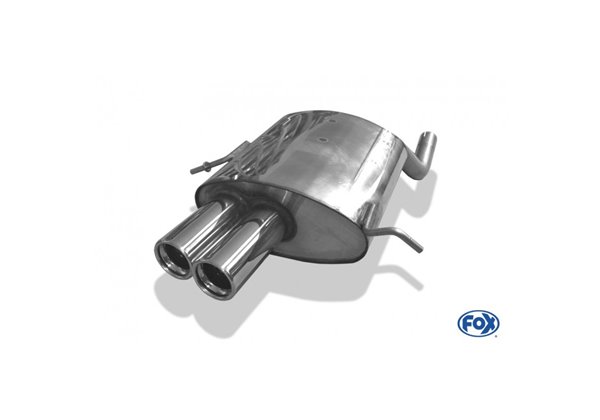 Escape deportivo Fox Mercedes C-Klasse 203 Sportcoupe CL203 1,8l