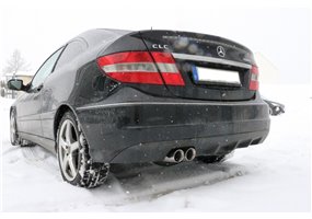 Escape deportivo Fox Mercedes C-Klasse 203 Sportcoupe CL203 + CLC 2,0 und 2,3l Todos