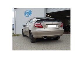 Escape deportivo Fox Mercedes C-Klasse 203 Sportcoupe CL203 1,8l