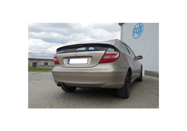 Escape deportivo Fox Mercedes C-Klasse 203 Sportcoupe CL203 1,8l