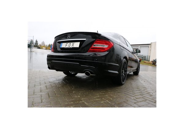 Escape deportivo Fox Mercedes C-Klasse 204 W204/ S204 4 Zylinder