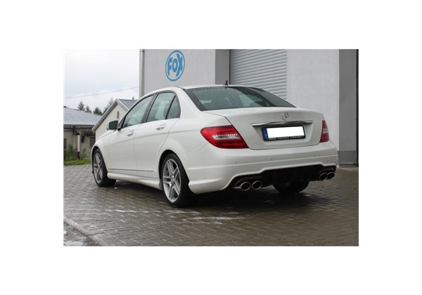 Escape deportivo Fox Mercedes C-Klasse 204 W204/ S204 4 Zylinder