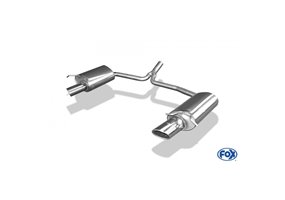 Escape deportivo Fox Mercedes C-Klasse 204 W204/ S204 4 Zylinder