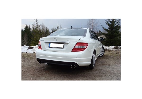 Escape deportivo Fox Mercedes C-Klasse 204 W204/ S204 4 Zylinder