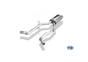 Escape deportivo Fox Mercedes C-Klasse 204 W204/ S204 6 Zylinder