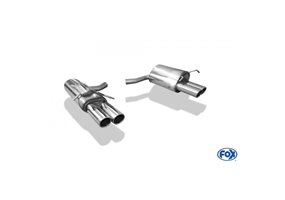 Escape deportivo Fox Mercedes C-Klasse 204 W204/ S204 6 Zylinder