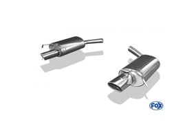 Escape deportivo Fox Mercedes C-Klasse 204 W204/ S204 6 Zylinder