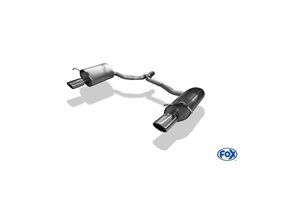 Escape deportivo Fox Mercedes C-Klasse 204 C204 4 Zylinder