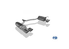 Escape deportivo Fox Mercedes C-Klasse 204 C204 4 Zylinder