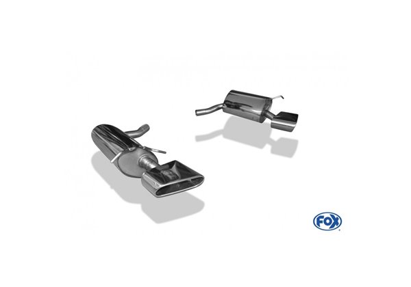 Escape deportivo Fox Mercedes C-Klasse 204 W204/ S204 6 Zylinder