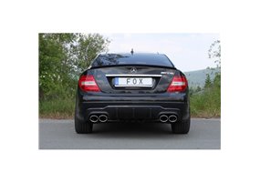 Escape deportivo Fox Mercedes C-Klasse 204 C204 6 Zylinder