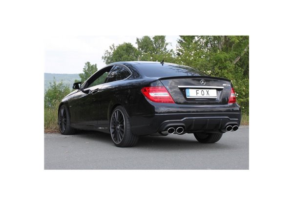 Escape deportivo Fox Mercedes C-Klasse 204 C204 6 Zylinder