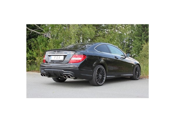 Escape deportivo Fox Mercedes C-Klasse 204 C204 6 Zylinder