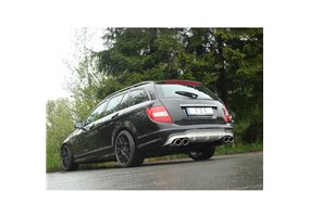 Escape deportivo Fox Mercedes C-Klasse 204 W204/ S204 4 Zylinder