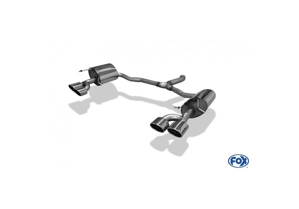 Escape deportivo Fox Mercedes C-Klasse 205 C180 Todos