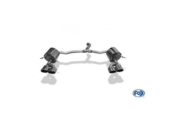 Escape deportivo Fox Mercedes C-Klasse 205 C180 Todos