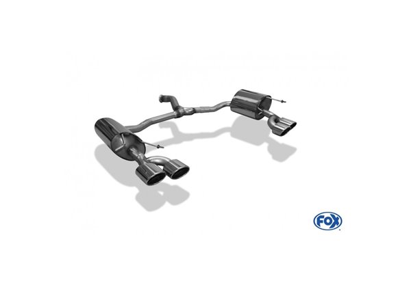 Escape deportivo Fox Mercedes C-Klasse 205 C180 Todos