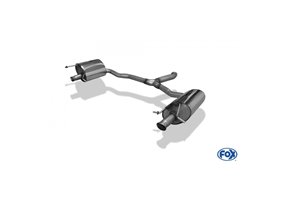 Escape deportivo Fox Mercedes C-Klasse 205 C180 Todos