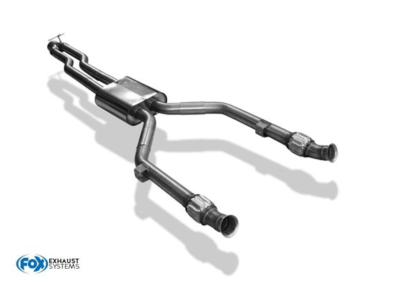 Escape deportivo Fox Mercedes C-Klasse 205 C200/ C250/ C300/ C350/ C400/ C450/ C43 Todos