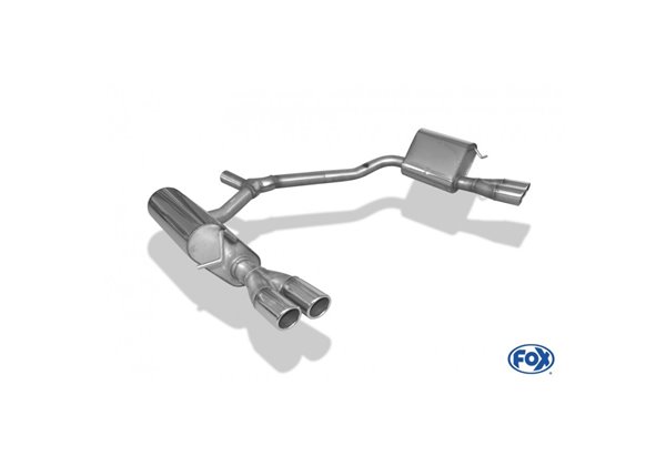 Escape deportivo Fox Mercedes E-Klasse W212 4 Zylinder Todos