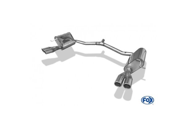 Escape deportivo Fox Mercedes E-Klasse W212 4 Zylinder Todos