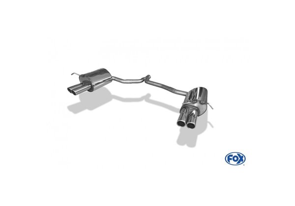 Escape deportivo Fox Mercedes E-Klasse C207 4 Zylinder Todos