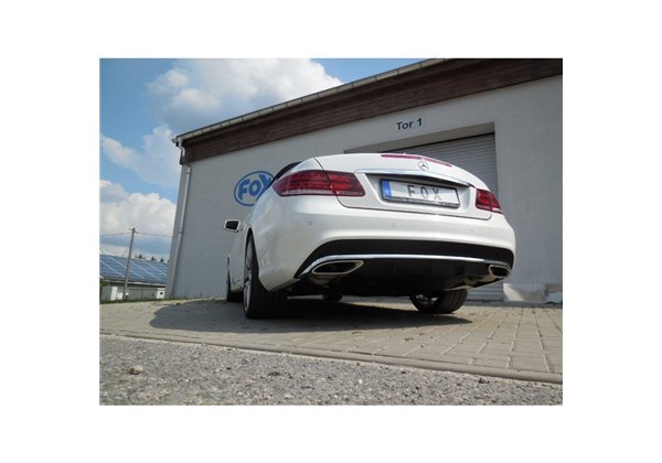 Escape deportivo Fox Mercedes E-Klasse A207 4-Zylinder Facelift Todos