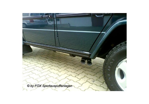 Escape deportivo Fox Mercedes G-Klasse 463 G300 G320 G300 TD Todos