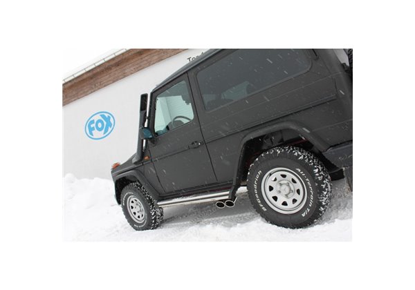 Escape deportivo Fox Mercedes G-Klasse 463 G300 G320 G300 TD Todos