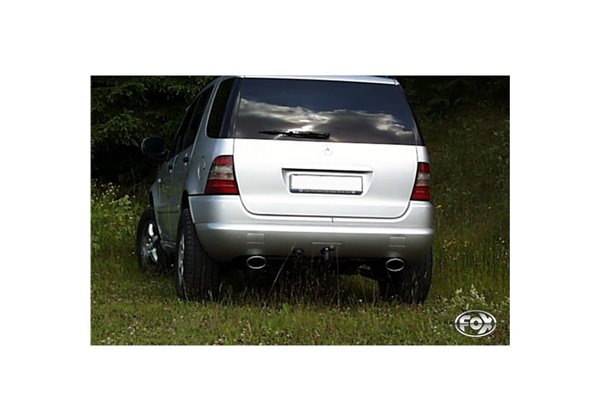 Escape deportivo Fox Mercedes M-Klasse W163 ML320/ ML350/ ML430/ ML400 CDI Todos