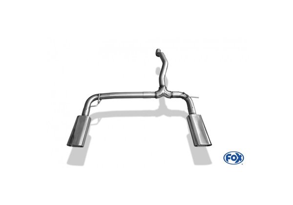 Escape deportivo Fox Mercedes M-Klasse W163 ML270 CDI Todos