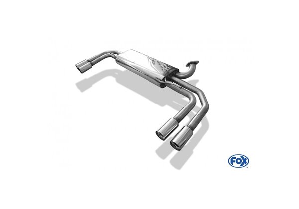 Escape deportivo Fox Mercedes Viano/ Vito 639 Sin suspensión neumática. Todos