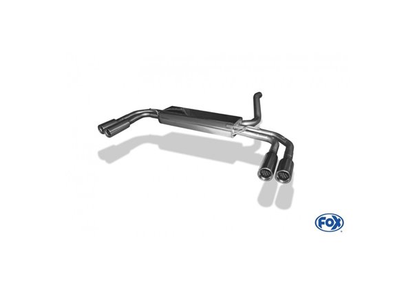 Escape deportivo Fox Mercedes Viano/ Vito 639 Mit Luftfahrwerk Todos