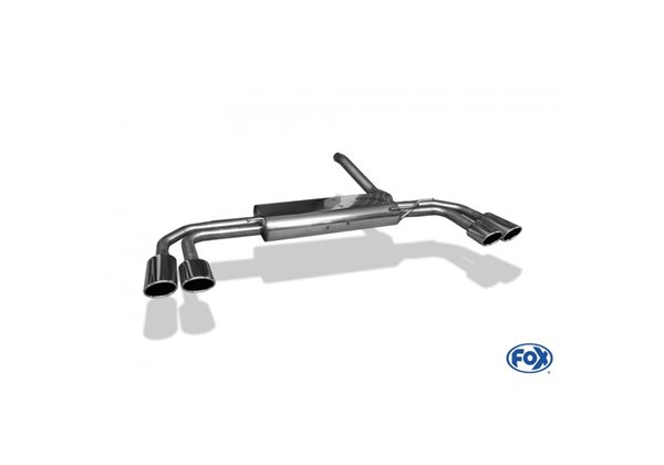 Escape deportivo Fox Mercedes Viano/ Vito 639 Mit Luftfahrwerk Todos