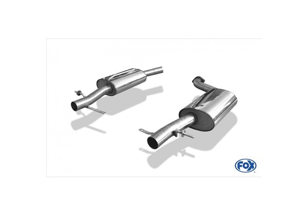 Escape deportivo Fox Mercedes S-Klasse C215 Coupe Todos