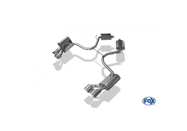 Escape deportivo Fox Mercedes SL 230 3,7l 180kW 5,0l 225kW Todos