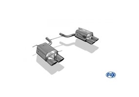 Escape deportivo Fox Mercedes SLK 172 4 Zylinder Todos