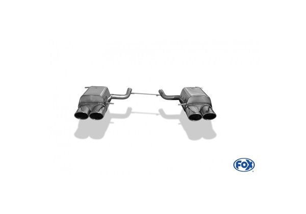 Escape deportivo Fox Mercedes SLK 172 4 Zylinder Todos