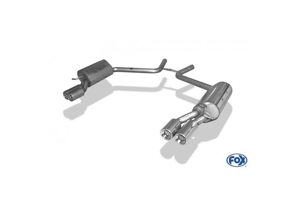 Escape deportivo Fox Mercedes CLS C219 Todos