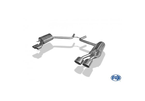 Escape deportivo Fox Mercedes CLS C219 Todos