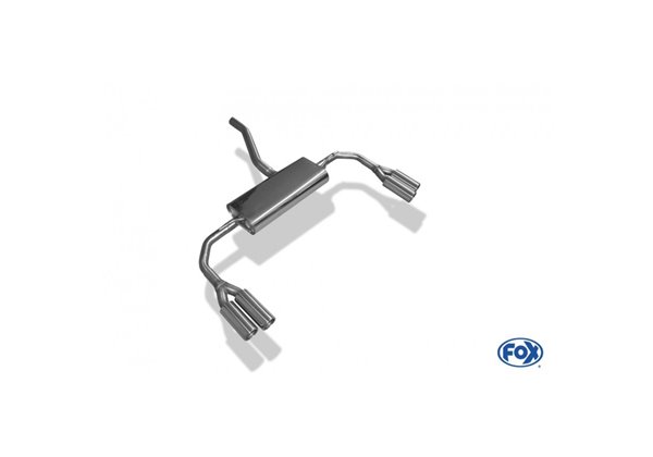 Escape deportivo Fox Mercedes CLA 117 (2013-2019) Frontantrieb Todos