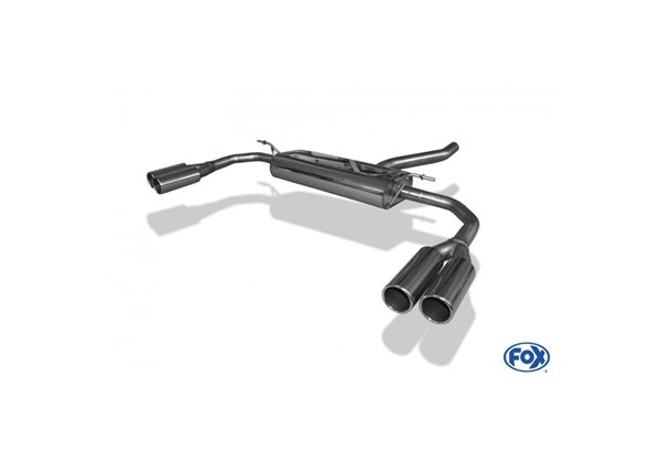 Escape deportivo Fox Mercedes CLA 117 (2013-2019) Frontantrieb Todos