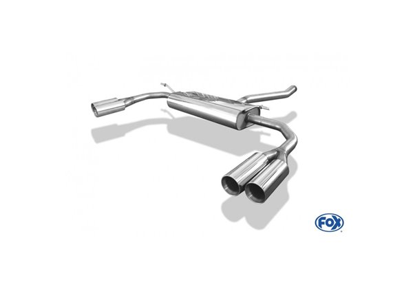 Escape deportivo Fox Mercedes CLA 117 (2013-2019) Frontantrieb Todos