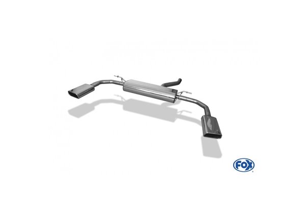 Escape deportivo Fox Mercedes CLA 117 (2013-2019) Frontantrieb Todos