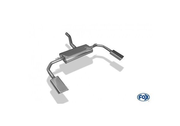 Escape deportivo Fox Mercedes CLA 117 (2013-2019) Frontantrieb Todos