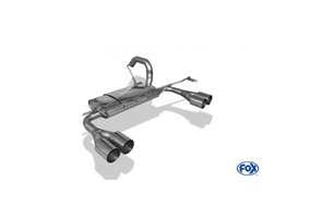 Escape deportivo Fox Mitsubishi Colt Z30/ CZ3/ CZT - 3-türer Todos