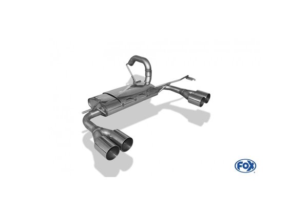 Escape deportivo Fox Mitsubishi Colt Z30/ CZ3/ CZT - 3-türer Todos